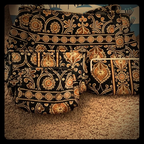 Purse, wallet and make up bag set - Picture 1 of 6